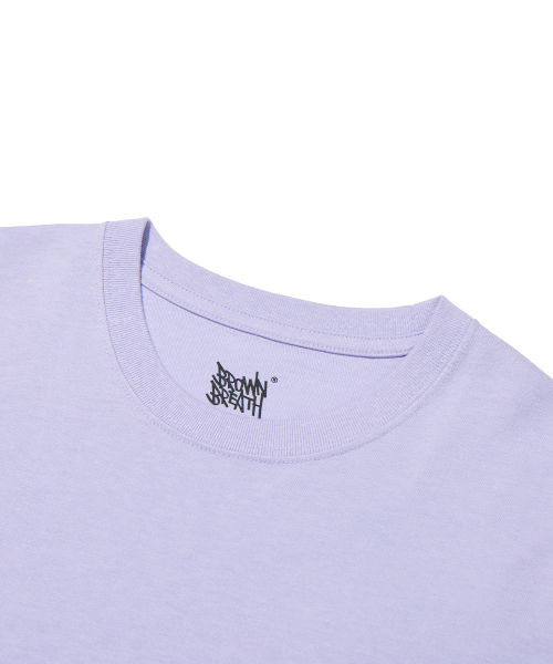BROWNBREATH(ブラウンブレス)の「W TAG CROP TEE - PURPLE(Tシャツ/カットソー・レディース・その他・M/S)」の5枚目の写真