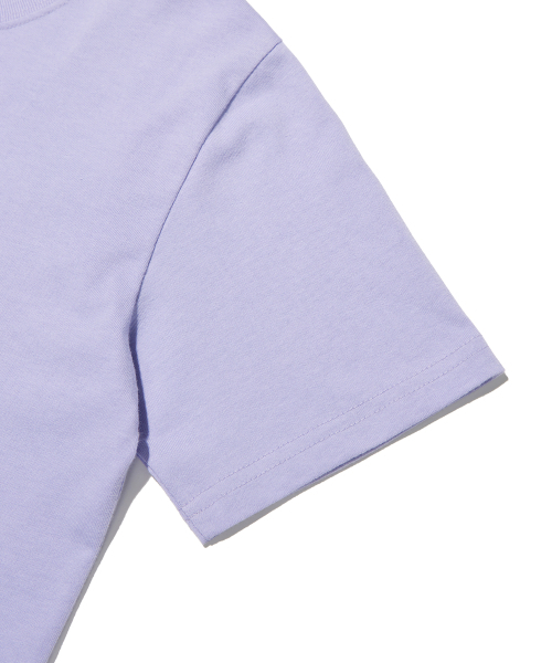 BROWNBREATH(ブラウンブレス)の「W TAG CROP TEE - PURPLE(Tシャツ/カットソー・レディース・その他・M/S)」の6枚目の写真