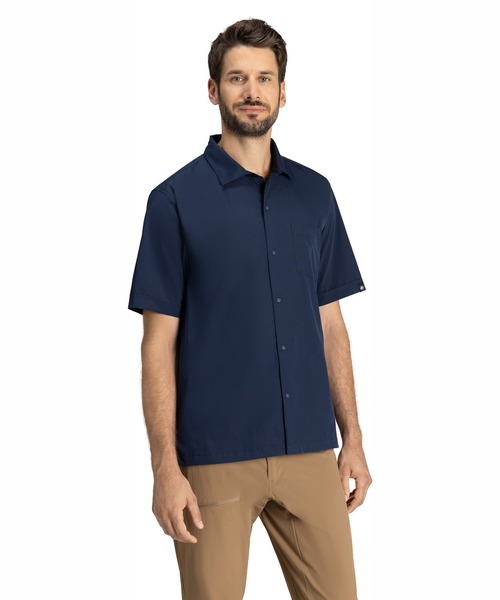 Mammut（マムート）の「セオン シャツ アジアンフィット / Seon Shirt AF Men（シャツ/ブラウス・メンズ・ネイビー/ホワイト・M/L/XL）」の2枚目の写真