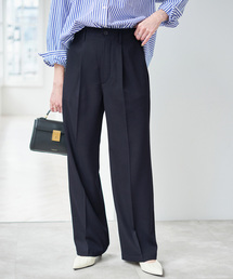 Spick & Span（スピックアンドスパン）の「ドレープチノ1タックストレートパンツ（スラックス）」