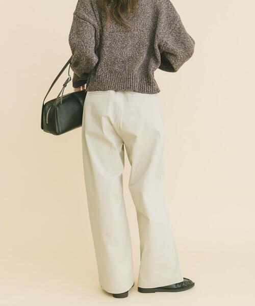 ITEMS URBANRESEARCH(アイテムズ アーバンリサーチ)の「ストレッチチノパンツ(その他パンツ・レディース・ネイビー/ライトベージュ/キャメル・SMALL/MEDIUM)」の14枚目の写真