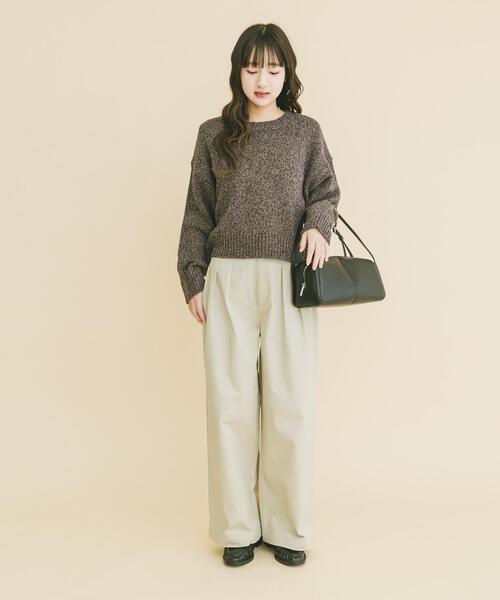 ITEMS URBANRESEARCH(アイテムズ アーバンリサーチ)の「ストレッチチノパンツ(その他パンツ・レディース・ネイビー/ライトベージュ/キャメル・SMALL/MEDIUM)」の15枚目の写真