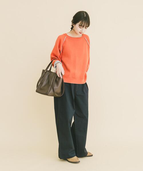 ITEMS URBANRESEARCH(アイテムズ アーバンリサーチ)の「ストレッチチノパンツ(その他パンツ・レディース・ネイビー/ライトベージュ/キャメル・SMALL/MEDIUM)」の22枚目の写真