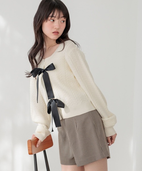 Heather(ヘザー)の「ベルト付きハイウエストタイトショートパンツ 644831(その他パンツ・レディース・ブラック/グレー/ベージュ系その他・M/S)」の20枚目の写真