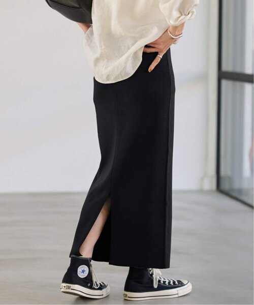 FRAMeWORK（フレームワーク）の「≪追加 / 洗濯機洗い可能≫VIS-NYフルニードルタイトスカート（スカート・レディース・ブラック/ホワイト・36/38/40）」の5枚目の写真