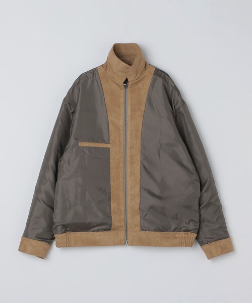 City Ambient Products（シティアンビエントプロダクツ）の「City Ambient Products: フェイクスエード(ポリエステル) ジップ ブルゾン（ブルゾン・メンズ・ベージュ・SMALL/MEDIUM/LARGE）」の16枚目の写真