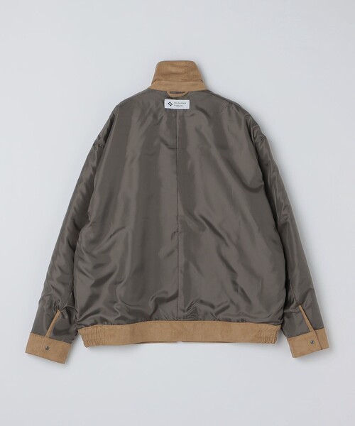 City Ambient Products（シティアンビエントプロダクツ）の「City Ambient Products: フェイクスエード(ポリエステル) ジップ ブルゾン（ブルゾン・メンズ・ベージュ・SMALL/MEDIUM/LARGE）」の15枚目の写真