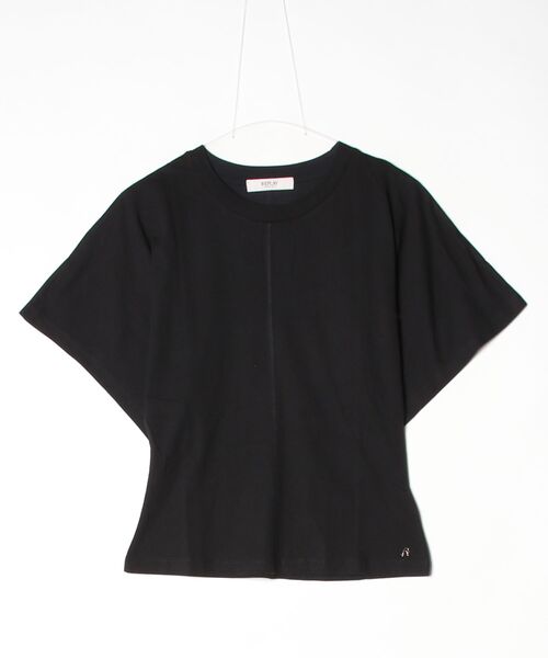 REPLAY(リプレイ)の「コットンジャージースリムフィットTシャツ(Tシャツ/カットソー・レディース・オフホワイト/ブラック・SMALL/X-SMALL/MEDIUM)」の2枚目の写真