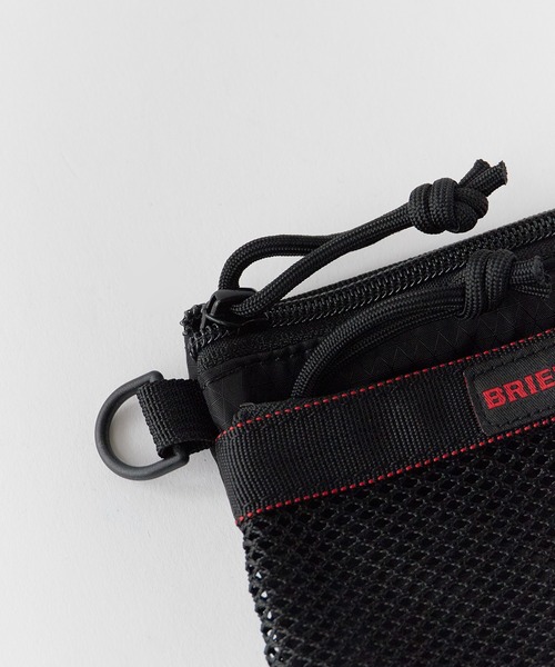 BRIEFING(ブリーフィング)の「BRIEFING/ブリーフィング MESH FLAT POUCH S メッシュポーチ 小物入れ 2026年 夏 夏服(ポーチ・メンズ・ブラック・FREE)」の5枚目の写真