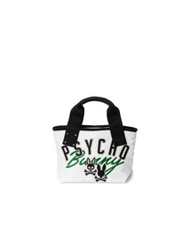 Psycho Bunny（サイコバニー）の「ラウンドバッグ サイコバニー GRAPHIC（トートバッグ）」