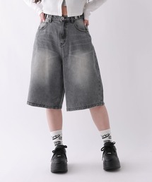 repipi armario | 【2WAYウエスト】デニムハーフパンツ(デニムパンツ)