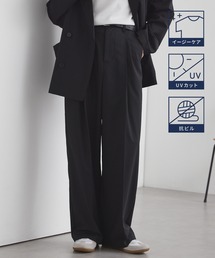 タック」に該当するメンズのパンツ（ブラック/黒色系）ファッション