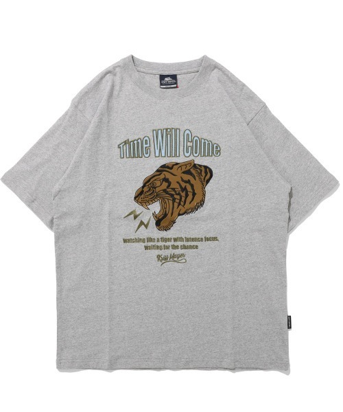 KRIFF MAYER（クリフメイヤー）の「【綿100%】クラフト刺繍T(虎)（Tシャツ/カットソー・メンズ・ブラック/グレー/オフホワイト・X-LARGE/LARGE/MEDIUM）」の19枚目の写真