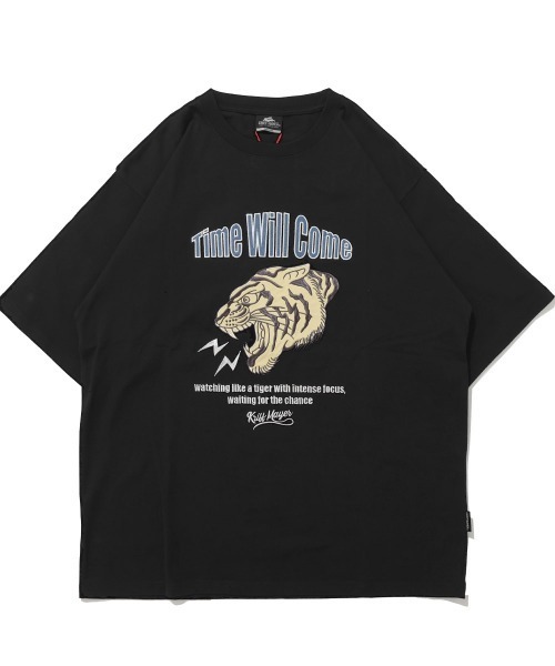 KRIFF MAYER（クリフメイヤー）の「【綿100%】クラフト刺繍T(虎)（Tシャツ/カットソー・メンズ・ブラック/グレー/オフホワイト・X-LARGE/LARGE/MEDIUM）」の20枚目の写真