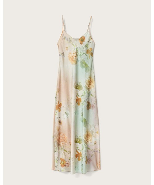 ALLSAINTS(オールセインツ)の「BRYONY FLORAL SLIP DRESS | BRYONY フローラル スリップ ドレス・ワンピース(ワンピース・レディース・ピンク系その他・8/10/12/6/4)」の5枚目の写真