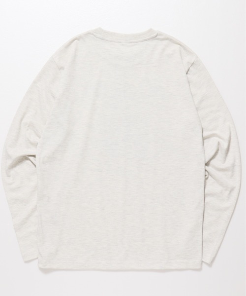 Disney（ディズニー）の「【DISNEY/ディズニー】ミッキーマウスプリントロングスリーブＴシャツ（QUICK DRY）/ユニセックス（Tシャツ/カットソー・メンズ・スミクロ/オートミール/オフホワイト/サックスブルー・LARGE/MEDIUM）」の6枚目の写真