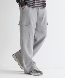 coca（coca）（コカ）の「ユニセックス  スウェットワイドカーゴパンツ（スウェットパンツ）」