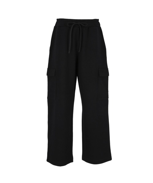 coca（coca）（コカ）の「ユニセックス  スウェットワイドカーゴパンツ（スウェットパンツ・メンズ・グレー/ブラック・XL/L/M）」の9枚目の写真