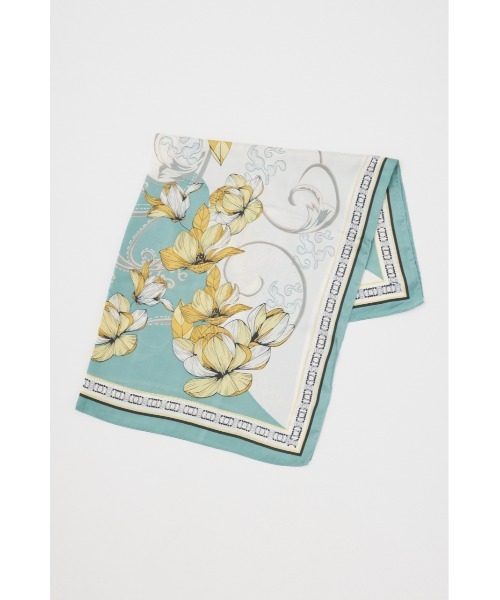 RODEO CROWNS WIDE BOWL（ロデオクラウンズワイドボウル）の「クラシカルビッグスカーフ（バンダナ/スカーフ・レディース・オレンジ系その他/ブルー系その他3/グリーン系その他/ホワイト系その他・FREE）」の6枚目の写真