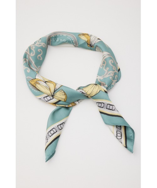 RODEO CROWNS WIDE BOWL（ロデオクラウンズワイドボウル）の「クラシカルビッグスカーフ（バンダナ/スカーフ・レディース・オレンジ系その他/ブルー系その他3/グリーン系その他/ホワイト系その他・FREE）」の7枚目の写真