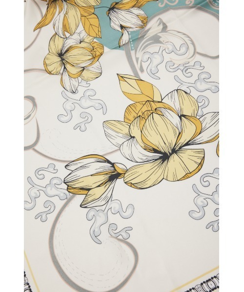 RODEO CROWNS WIDE BOWL（ロデオクラウンズワイドボウル）の「クラシカルビッグスカーフ（バンダナ/スカーフ・レディース・オレンジ系その他/ブルー系その他3/グリーン系その他/ホワイト系その他・FREE）」の9枚目の写真