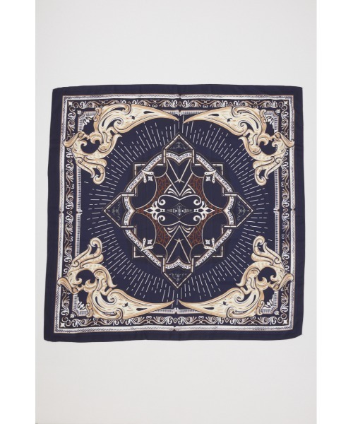 RODEO CROWNS WIDE BOWL（ロデオクラウンズワイドボウル）の「クラシカルビッグスカーフ（バンダナ/スカーフ・レディース・オレンジ系その他/ブルー系その他3/グリーン系その他/ホワイト系その他・FREE）」の11枚目の写真