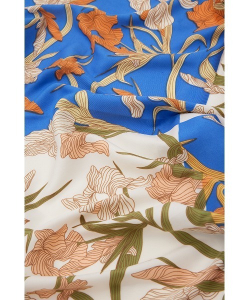 RODEO CROWNS WIDE BOWL（ロデオクラウンズワイドボウル）の「クラシカルビッグスカーフ（バンダナ/スカーフ・レディース・オレンジ系その他/ブルー系その他3/グリーン系その他/ホワイト系その他・FREE）」の21枚目の写真