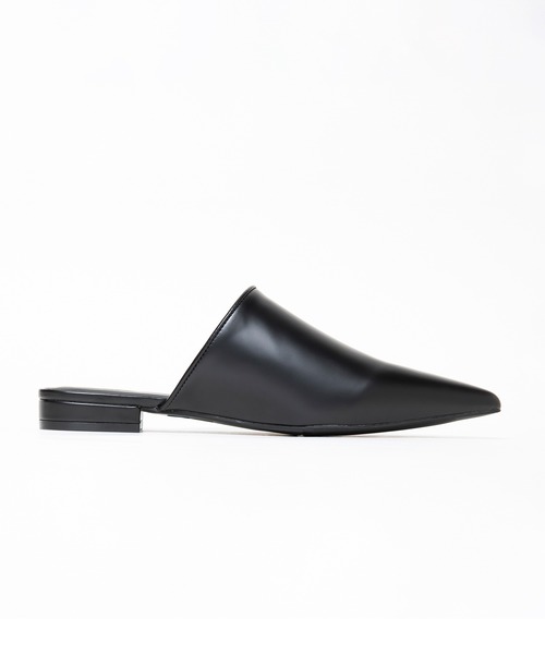 SLACK(スラック)の「【リトミコ】ロングポインテッドミュール(パンプス・レディース・ブラック・22.5cm/23.0cm/23.5cm/24.0cm/24.5cm)」の3枚目の写真