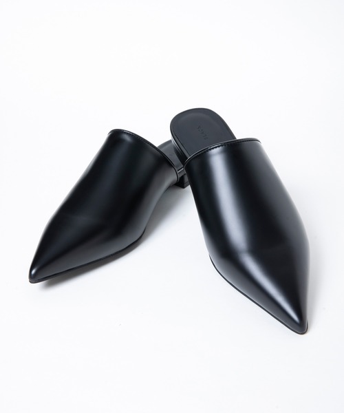 SLACK(スラック)の「【リトミコ】ロングポインテッドミュール(パンプス・レディース・ブラック・22.5cm/23.0cm/23.5cm/24.0cm/24.5cm)」の21枚目の写真