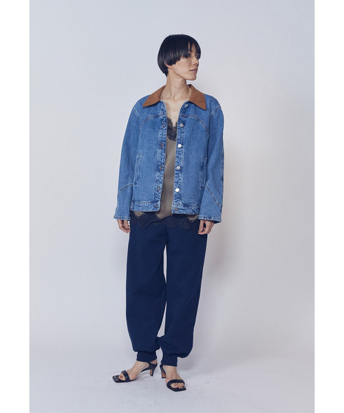 1er Arrondissement(プルミエアロンディスモン)の「<IRONING (アイロニング)>ロゴスウェットパンツ(その他パンツ・レディース・グレー系その他5/ブルー系その他3・FREE)」の20枚目の写真