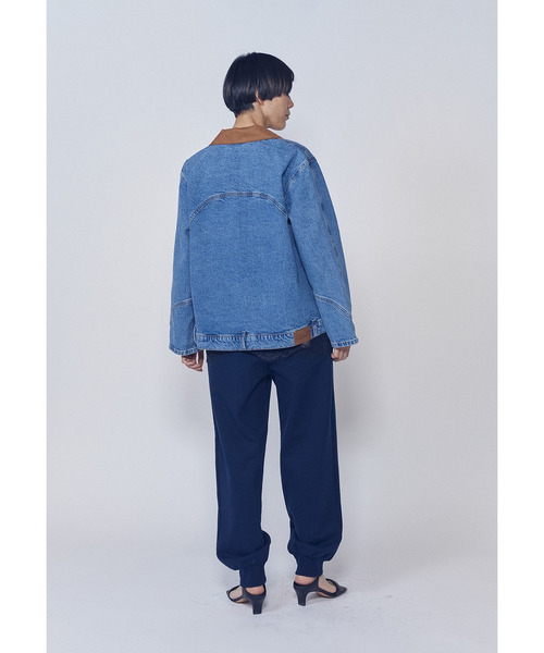 1er Arrondissement(プルミエアロンディスモン)の「<IRONING (アイロニング)>ロゴスウェットパンツ(その他パンツ・レディース・グレー系その他5/ブルー系その他3・FREE)」の19枚目の写真