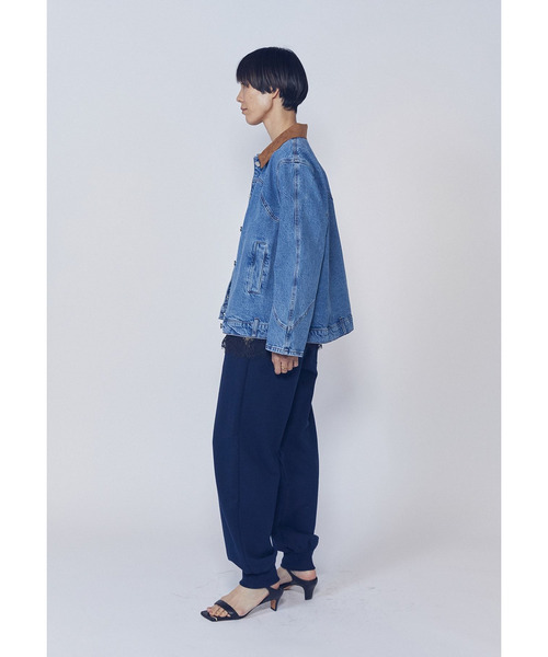 1er Arrondissement(プルミエアロンディスモン)の「<IRONING (アイロニング)>ロゴスウェットパンツ(その他パンツ・レディース・グレー系その他5/ブルー系その他3・FREE)」の18枚目の写真