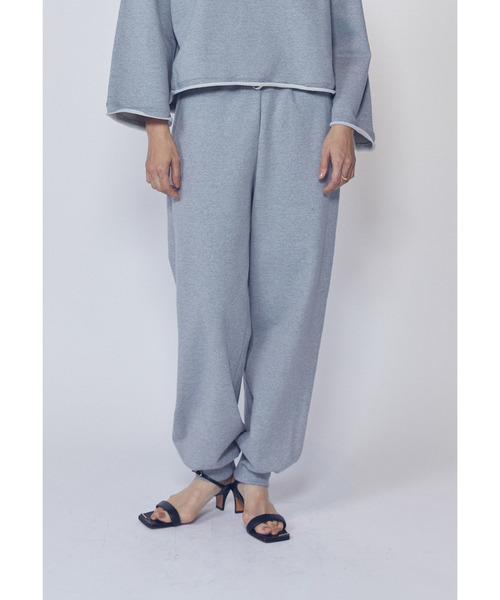 1er Arrondissement(プルミエアロンディスモン)の「<IRONING (アイロニング)>ロゴスウェットパンツ(その他パンツ・レディース・グレー系その他5/ブルー系その他3・FREE)」の11枚目の写真