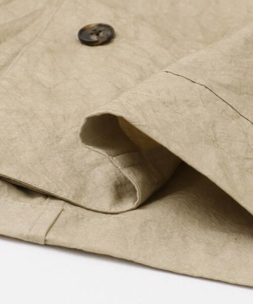 かぐれ(カグレ)の「『ユニセックス』コットンテーラードジャケット(その他アウター・レディース・ベージュ/ブラック/チャコールグレー・1/2)」の15枚目の写真