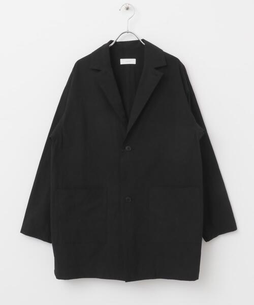 かぐれ（カグレ）の「『ユニセックス』コットンテーラードジャケット（その他アウター・レディース・ベージュ/ブラック/チャコールグレー・1/2）」の11枚目の写真