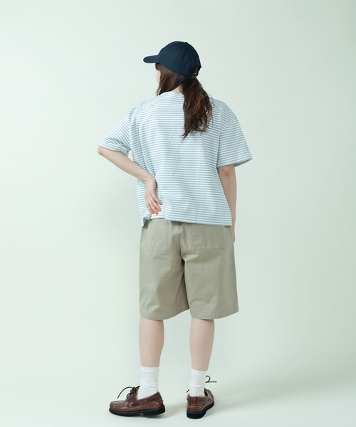 PAR ICI（パーリッシィ）の「デラヴェジャージー 半袖ボートネックボーダーカットソー（Tシャツ/カットソー・レディース・サックスブルー・FREE）」の14枚目の写真