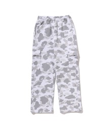 COLOR CAMO STRAIGHT SWEAT PANTS