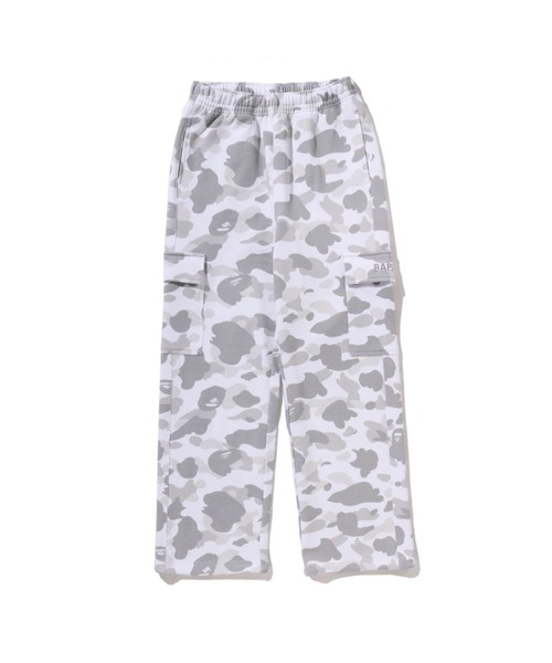 A BATHING APE(アベイシングエイプ)の「COLOR CAMO STRAIGHT SWEAT PANTS(その他パンツ・レディース・ピンク/ホワイト・MEDIUM/SMALL)」の1枚目の写真