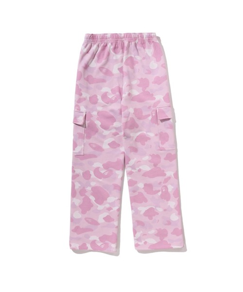 A BATHING APE(アベイシングエイプ)の「COLOR CAMO STRAIGHT SWEAT PANTS(その他パンツ・レディース・ピンク/ホワイト・MEDIUM/SMALL)」の4枚目の写真