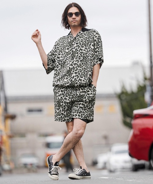 CAMBIO(カンビオ)の「mhs2549-Leopard Switch Open Collar Shirts オープンカラーシャツ(CAM26SS-025)(シャツ/ブラウス・メンズ・グレー系その他/ブラウン系その他/ベージュ系その他・L/M/S)」の16枚目の写真