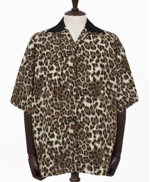 CAMBIO(カンビオ)の「mhs2549-Leopard Switch Open Collar Shirts オープンカラーシャツ(CAM26SS-025)(シャツ/ブラウス・メンズ・グレー系その他/ブラウン系その他/ベージュ系その他・L/M/S)」の21枚目の写真