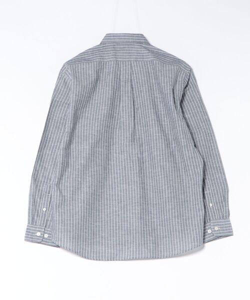 Eddie Bauer(エディーバウアー)の「コットンリネン 長袖 ストライプシャツ(シャツ/ブラウス・メンズ・ブラック/ブルー・XXL/XL/L/M/S)」の18枚目の写真