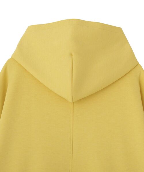 Green　Parks（グリーンパークス）の「ダブルZIP裾ドロストパーカー（パーカー・レディース・ライトベージュ/ブラック/イエロー/杢グレー・FREE）」の12枚目の写真