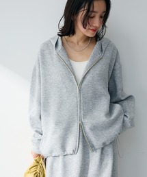 Green　Parks | ダブルZIP裾ドロストパーカー(パーカー)