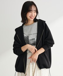 Green Parks（グリーンパークス）の「【OTONAパーカー】ダブルZIP裾ドロストパーカー（パーカー）」