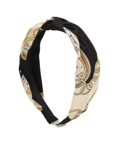 earth music&ecology(アースミュージックアンドエコロジー)の「スカーフ柄カチューシャ(カチューシャ・レディース・ブラック/ブラウン・FREE)」の10枚目の写真