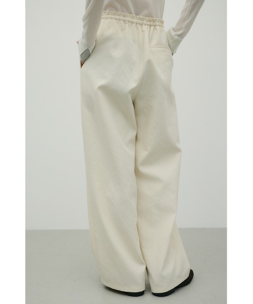 STYLEMIXER(スタイルミキサー)の「ハイラインワイドパンツ(スラックス・レディース・ライトカーキ/アイボリー/ブラック・SMALL/MEDIUM)」の11枚目の写真