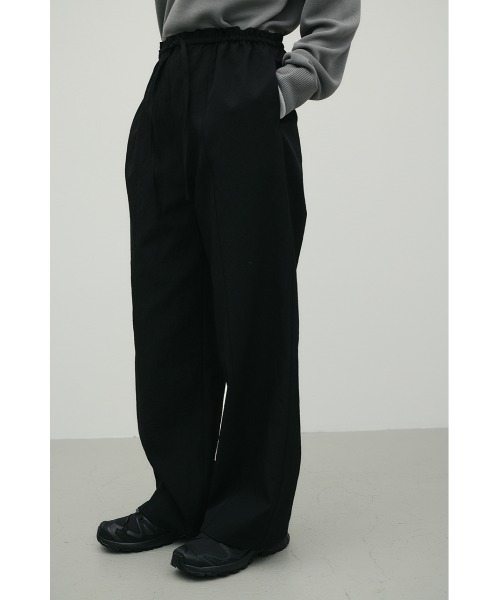STYLEMIXER(スタイルミキサー)の「ハイラインワイドパンツ(スラックス・レディース・ライトカーキ/アイボリー/ブラック・SMALL/MEDIUM)」の16枚目の写真