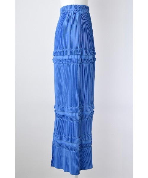 ENFOLD(エンフォルド)の「STRAIGHT PLEATS SKIRT(スカート・レディース・サックスブルー・38/36)」の11枚目の写真