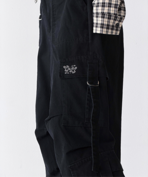 THE GREEN LAB（ザグリーンラボ）の「Dリングストラップウォッシングカーゴパンツ[ブラック]（その他パンツ・レディース・その他・FREE）」の10枚目の写真